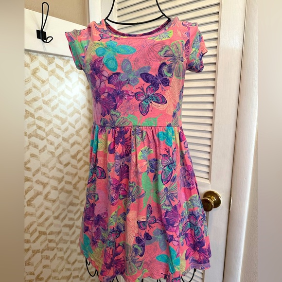 Girls Disney Encanto Floral Dress - Picture 1 of 3